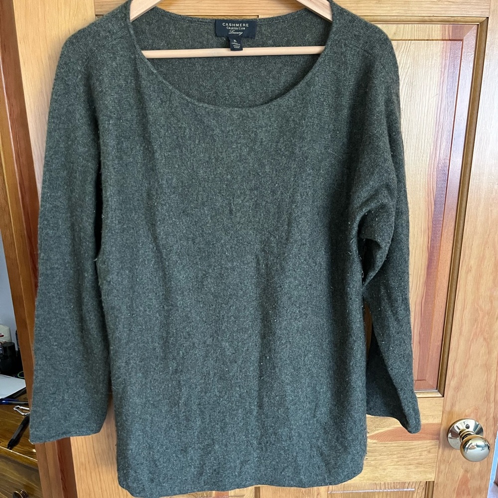 XL cashmere sweater